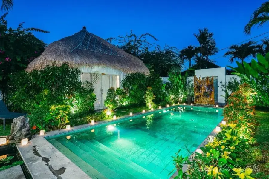 The villa