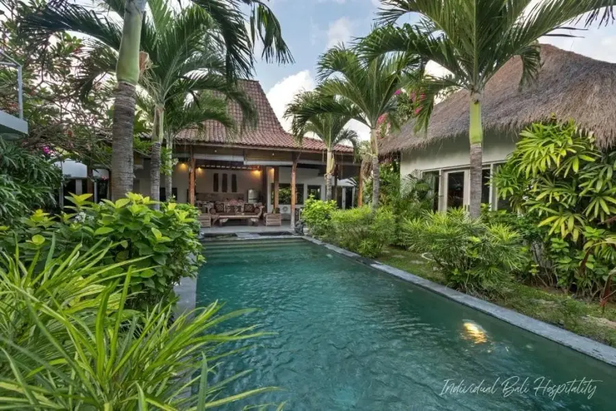 The villa